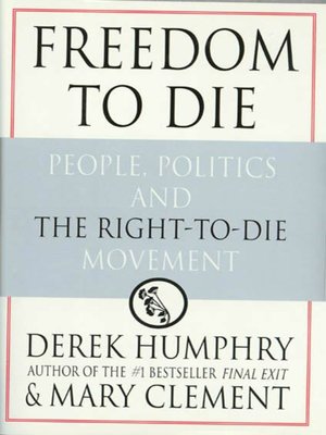 cover image of Freedom to Die